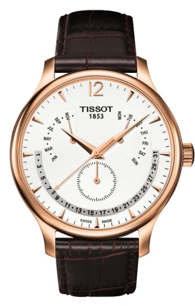 Tissot T063.637.36.037.00 : Tradition Quartz Retrograde Perpetual Calendar