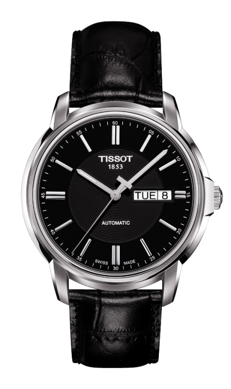 Tissot T065.430.16.051.00 : Automatics III Stainless Steel / Black / Strap