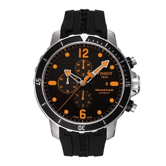 Tissot T066.427.17.057.01 : Seastar 1000 Automatic Chronograph Orange