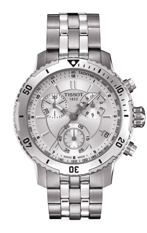 Tissot T067.417.11.031.00 : PRS 200 Quartz Chronograph Silver