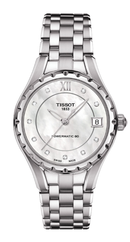 Tissot T072.207.11.116.00 : Lady 80 Automatic Stainless Steel / MOP