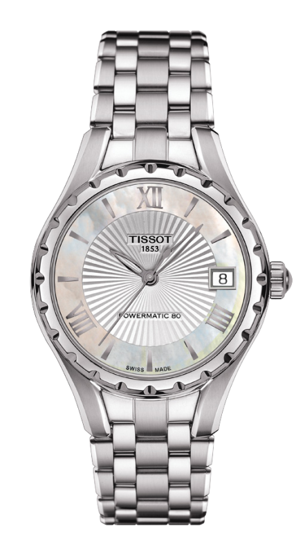 Tissot T072.207.11.118.00 : Lady 80 Automatic Stainless Steel / MOP