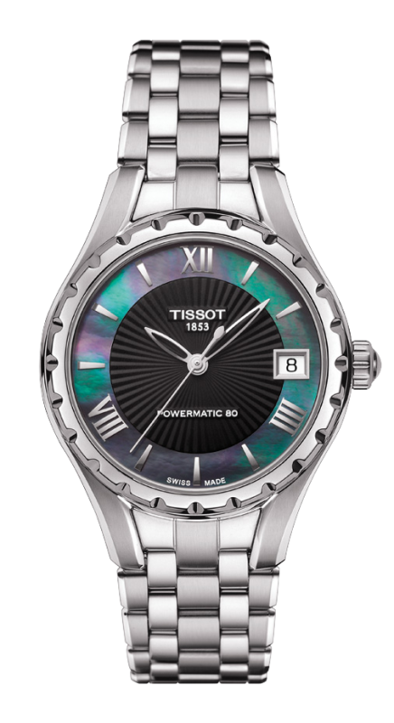 Tissot T072.207.11.128.00 : Lady 80 Automatic Stainless Steel / MOP