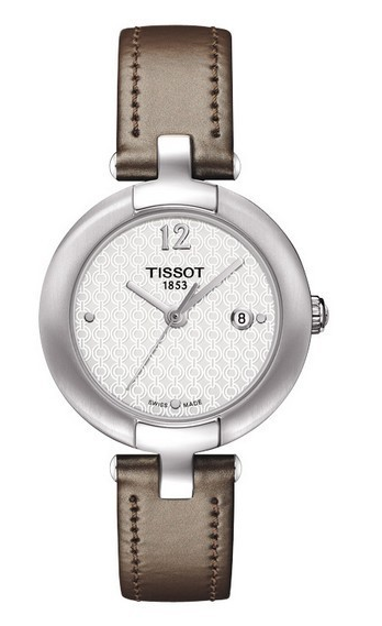 Tissot T084.210.16.017.01 : Pinky Stainless Steel / White