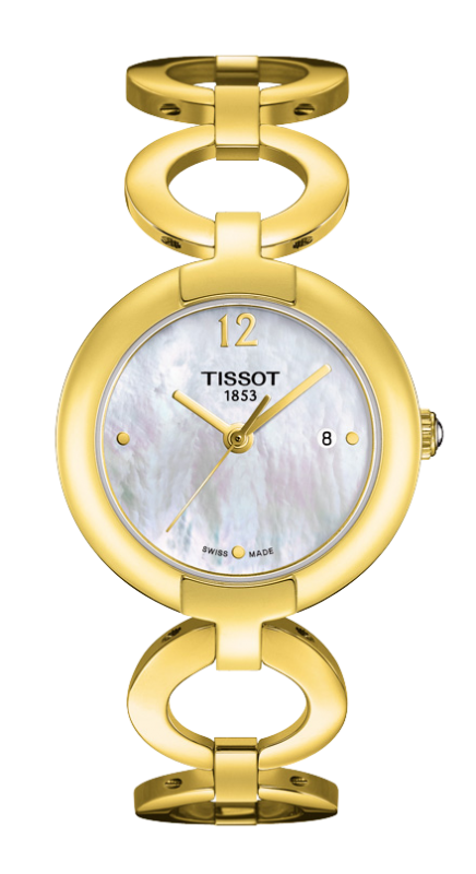 Tissot T084.210.33.117.00 : Pinky PVD Gold / MOP / Bracelet
