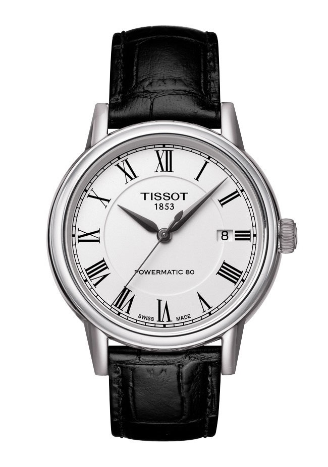 Tissot T085.407.16.013.00 : Carson Powermatic 80 White Roman