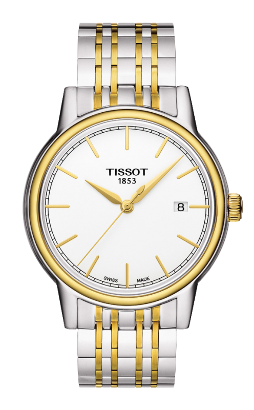 Tissot T085.410.22.011.00 : Carson Quartz 40 Stainless Steel / Yellow Gold PVD / Bracelet