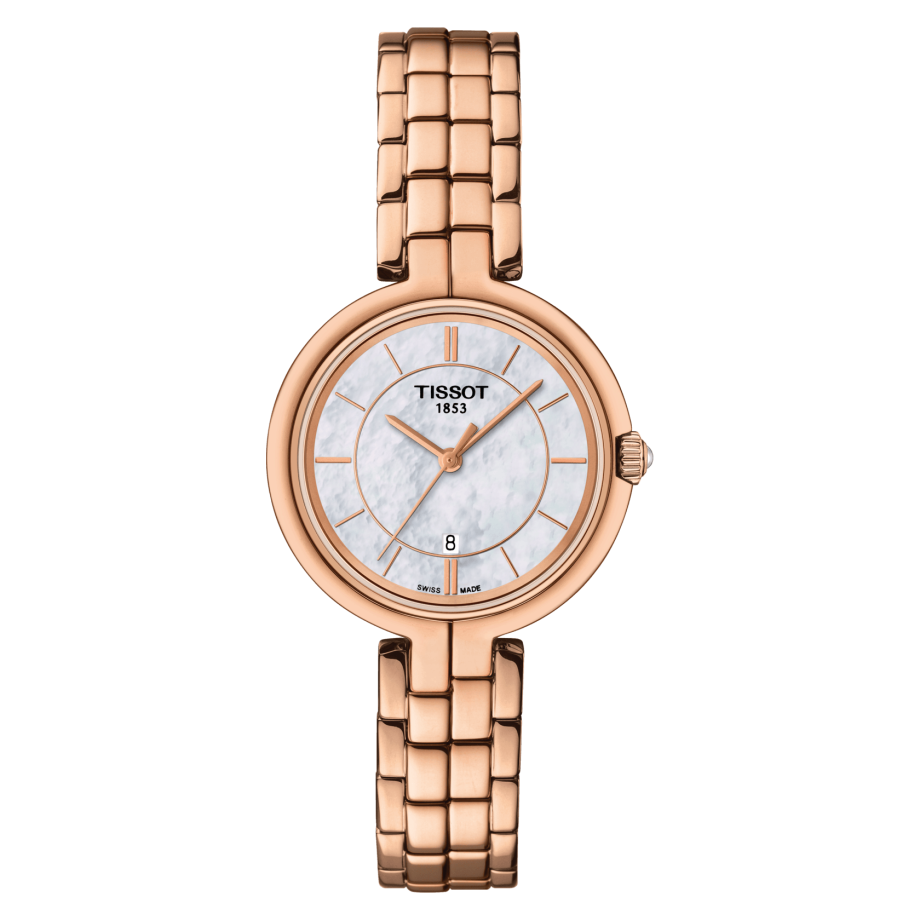 Tissot T094.210.33.111.01 : Flamingo PVD Rose Gold / MOP / Bracelet