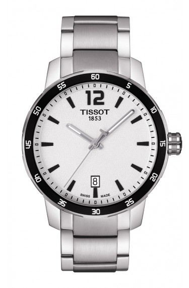 Tissot T095.410.11.037.00 : Quickster Stainless Steel / Silver / Bracelet