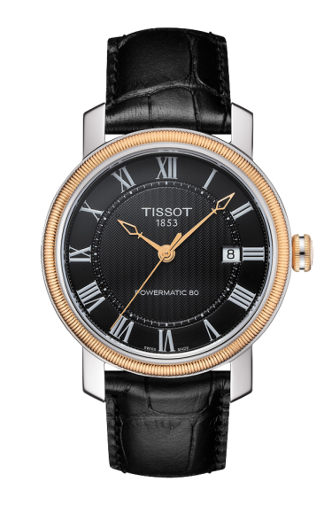 Tissot T097.407.26.053.00 : Bridgeport Powermatic 80 Two Tone / Black Roman