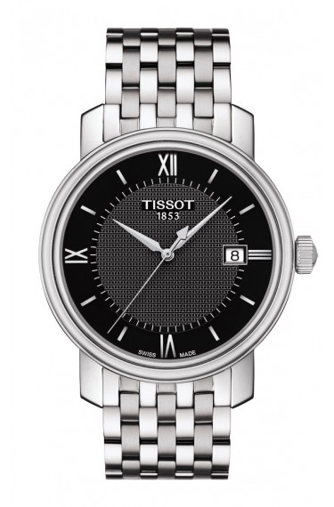Tissot T097.410.11.058.00 : Bridgeport Quartz Stainless Steel / Black / Bracelet