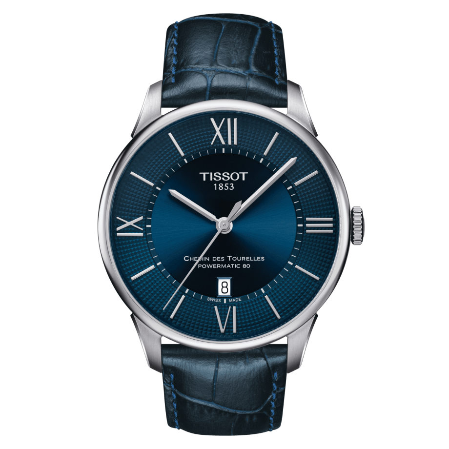 Tissot T099.407.16.048.00 : Chemin Des Tourelles Powermatic 80 42 Stainless Steel /