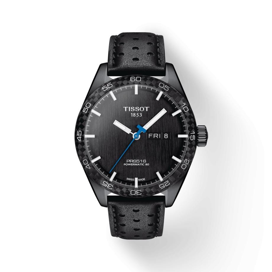 Tissot T100.430.36.051.02 : PRS 516 Powermatic 80 PVD / Black
