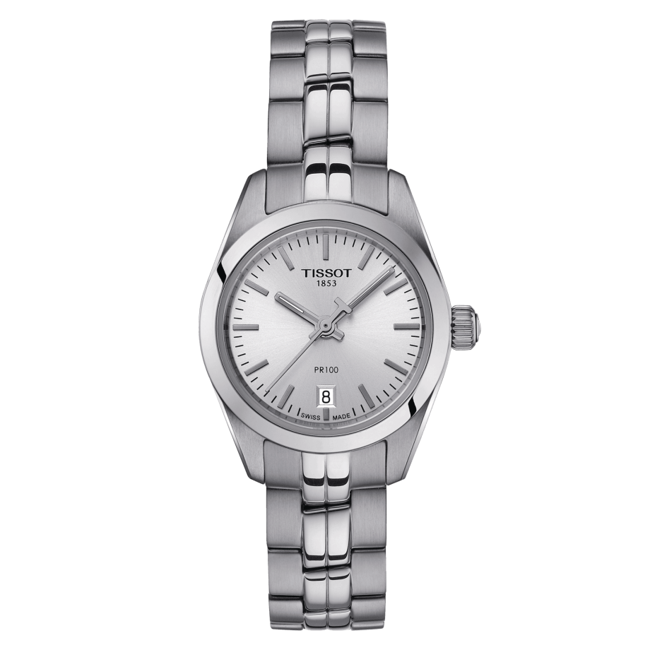 Tissot T101.010.11.031.00 : PR 100 Quartz 25 Stainless Steel / Silver / Bracelet