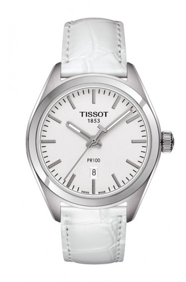 Tissot T101.210.16.031.00 : PR 100 Quartz 33 Stainless Steel / Silver / Strap