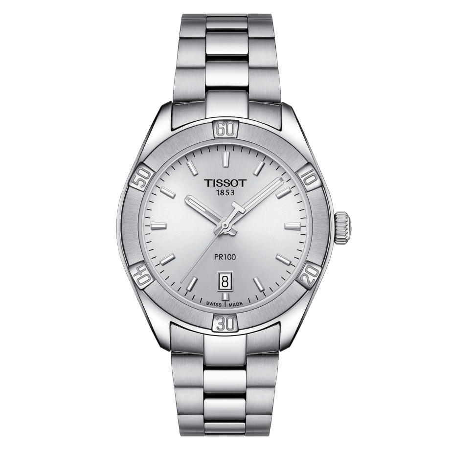 Tissot T101.910.11.031.00 : PR 100 Sport Chic 36 Stainless Steel / Silver / Bracelet