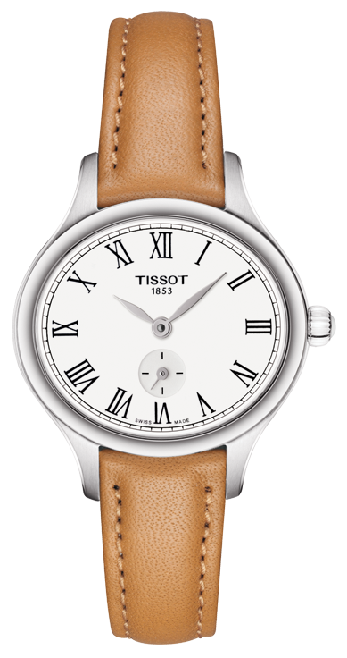 Tissot T103.110.16.033.00 : Bella Hora Stainless Steel / White Roman / Strap