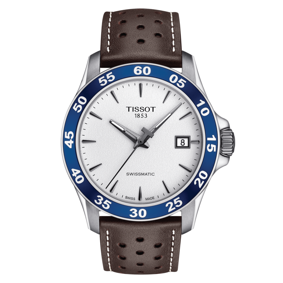 Tissot T106.407.16.031.00 : V8 Swissmatic 42.5 Stainless Steel / Silver / Strap