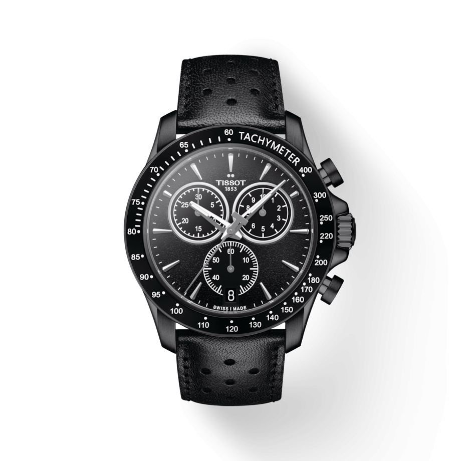 Tissot T106.417.36.051.00 : Tissot V8 Quartz Chronograph PVD / Black