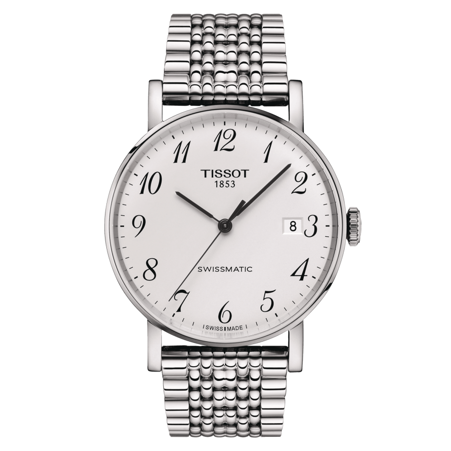 Tissot T109.407.11.032.00 : Everytime Swissmatic 41 Stainless Steel / Silver/ Bracelet