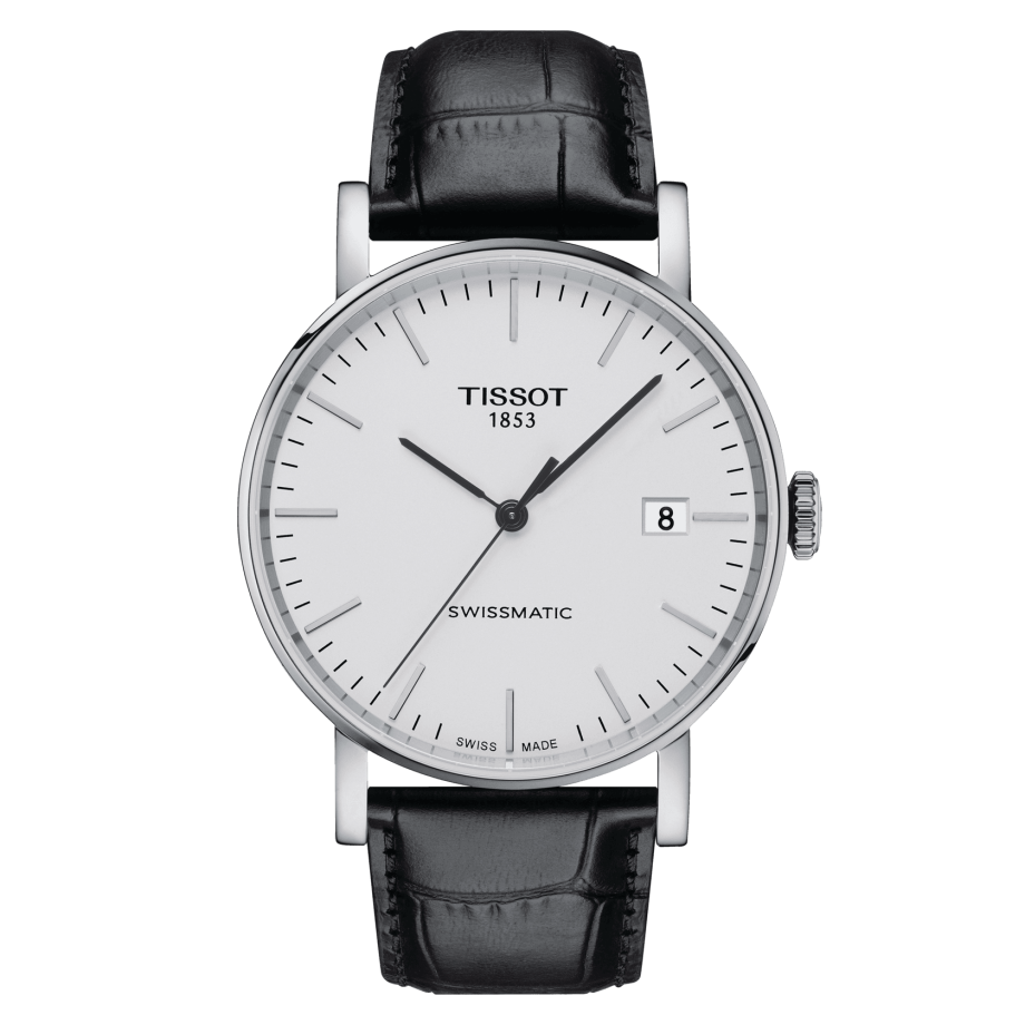Tissot T109.407.16.031.00 : Everytime Swissmatic 41 Stainless Steel / Silver / Strap