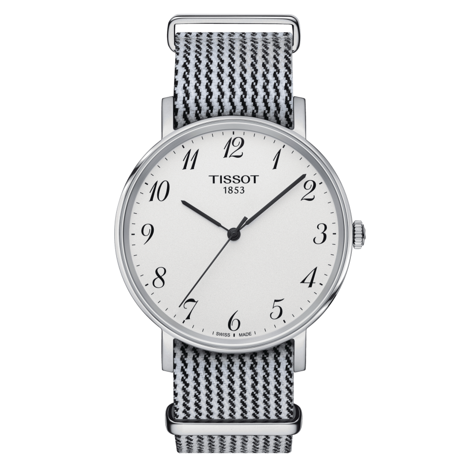 Tissot T109.410.18.032.00 : Everytime Medium Stainless Steel / Silver / NATO