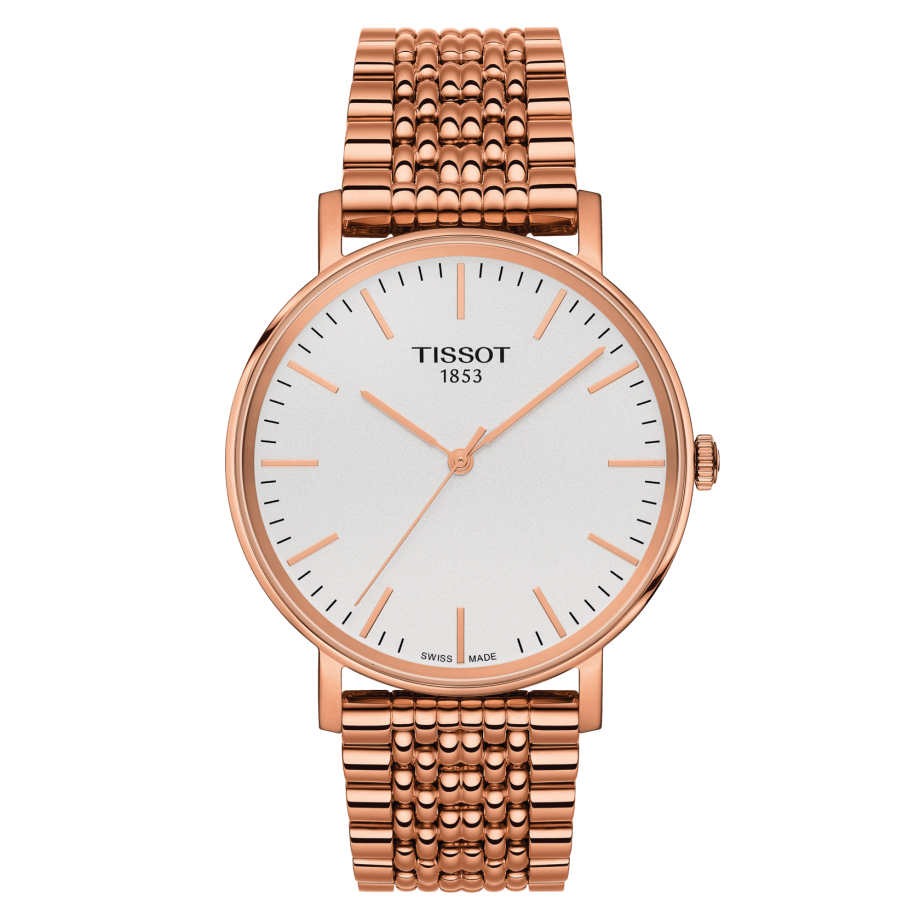 Tissot T109.410.33.031.00 : Everytime Medium Rose Gold PVD / Silver / Bracelet
