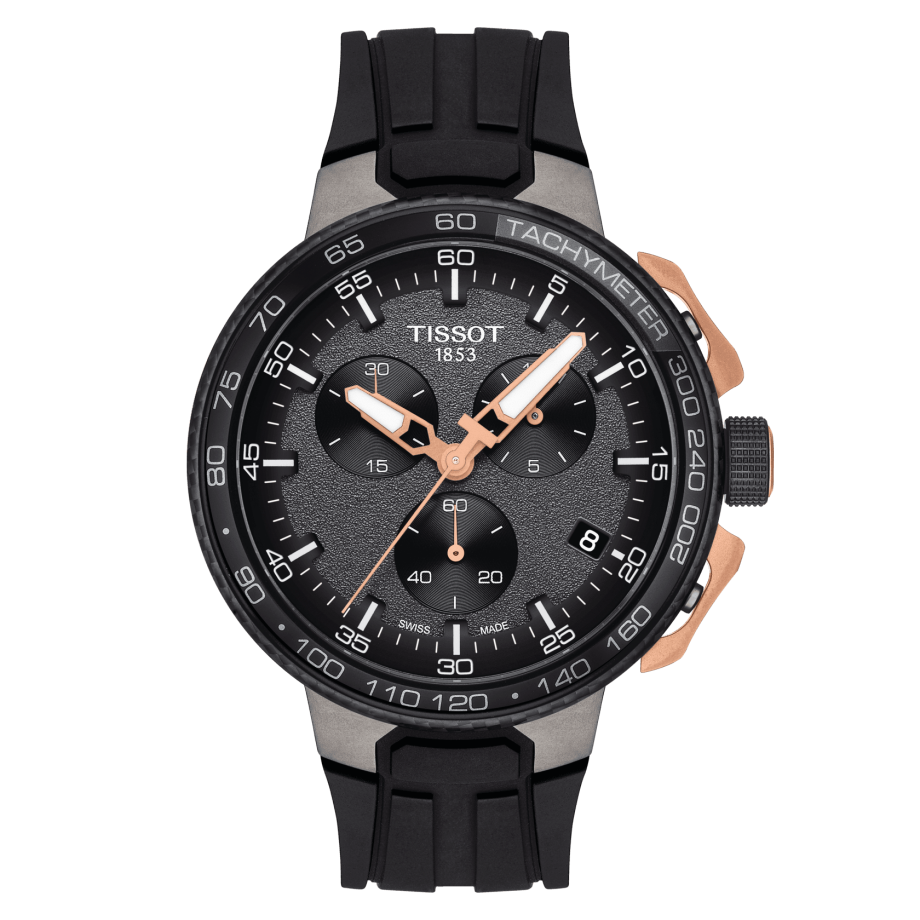 Tissot T111.417.37.441.07 : T-Race Cycling Chronograph Stainless Steel / Rose Gold