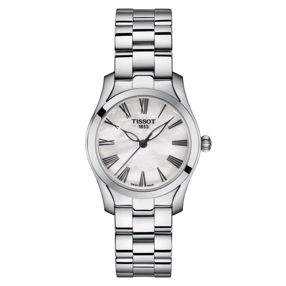 Tissot T112.210.11.113.00 : T-Wave Stainless Steel / MOP / Bracelet