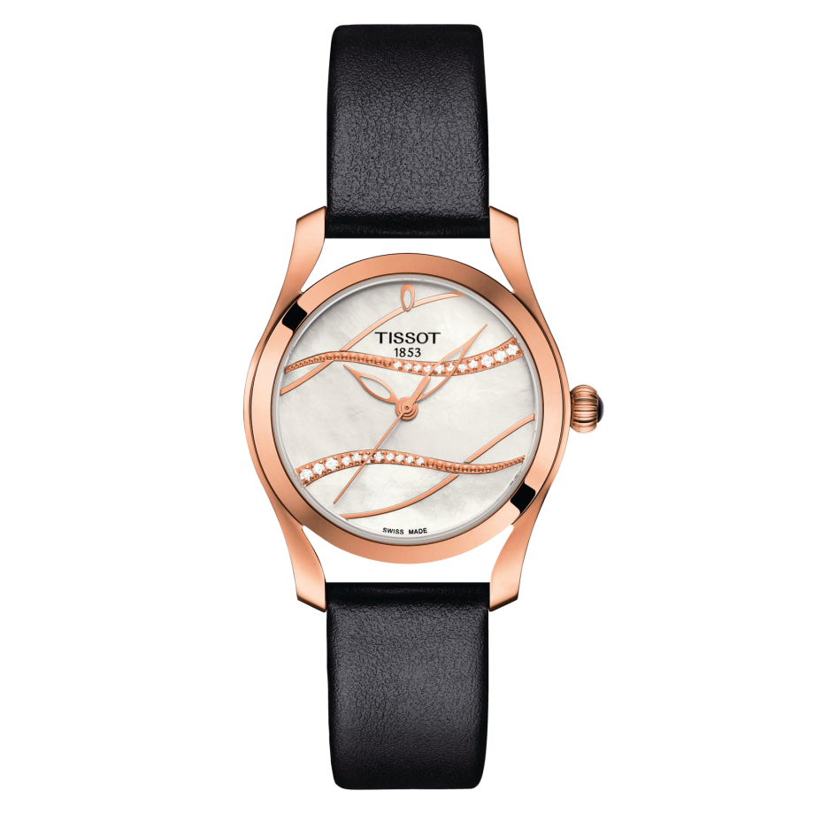 Tissot T112.210.36.111.00 : T-Wave Rose Gold / MOP