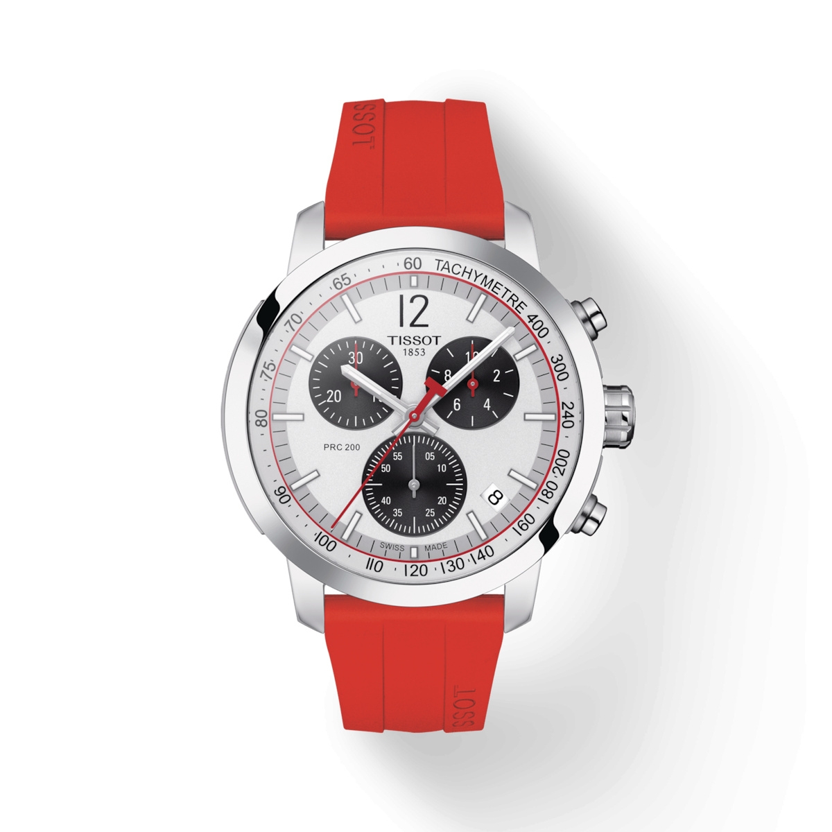 Tissot T114.417.17.037.02 : PRC 200 Quartz Chronograph Stainless Steel / Silver