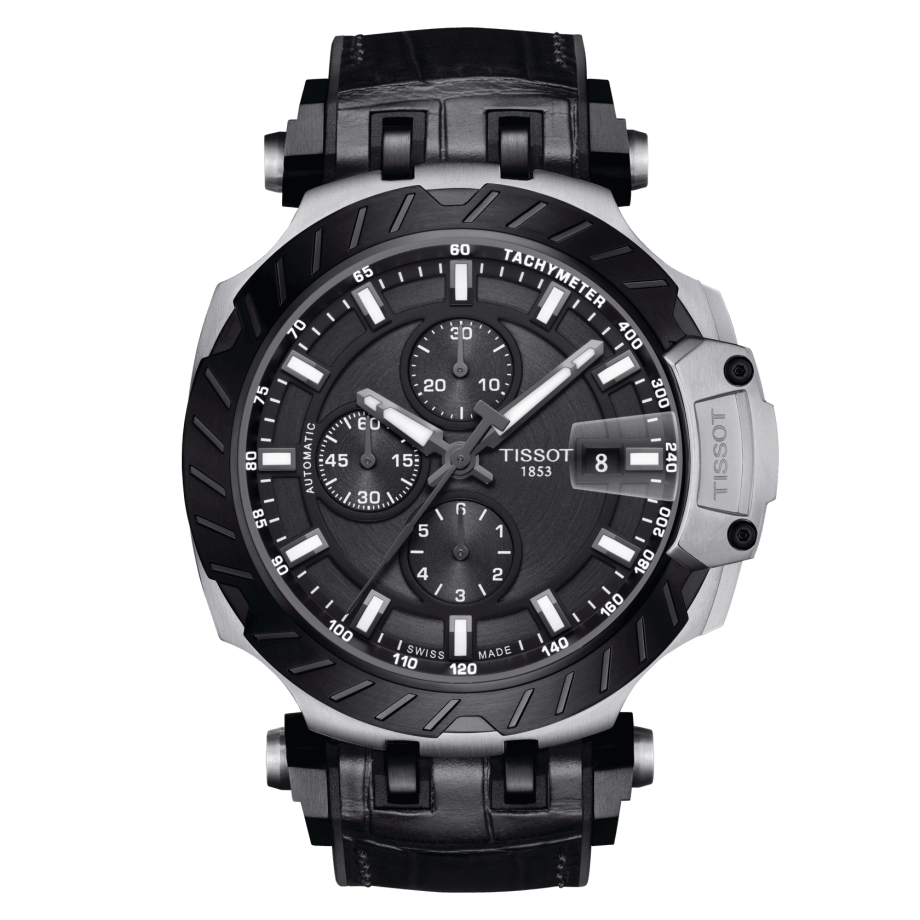 Tissot T115.427.27.061.00 : Tissot T-race Automatic Chronograph Stainless Steel / Black