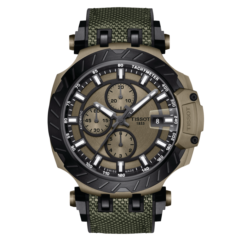 Tissot T115.427.37.091.00 : Tissot T-race Automatic Chronograph Green