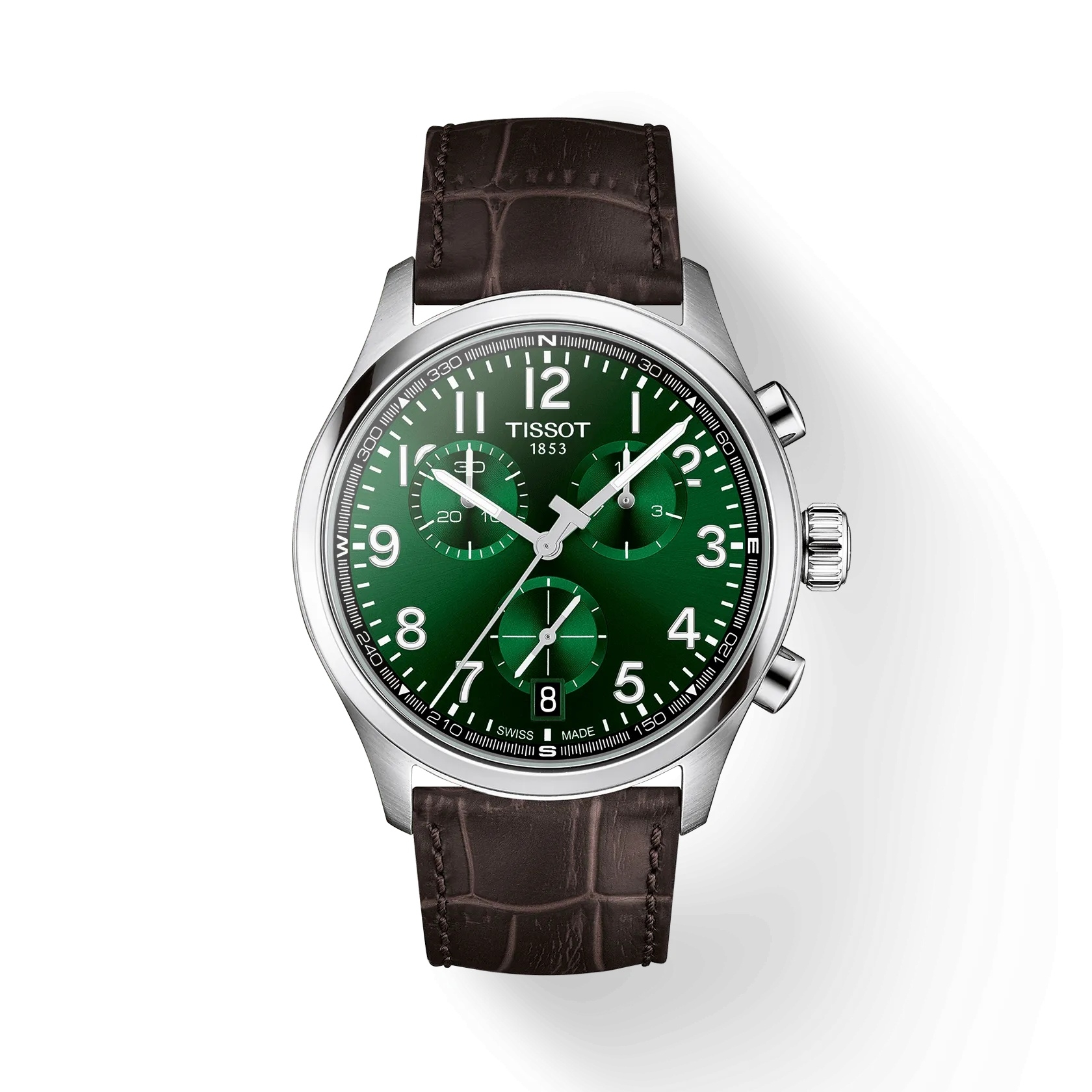Tissot T116.417.16.092.00 : Chrono L Classic Stainless Steel / Green