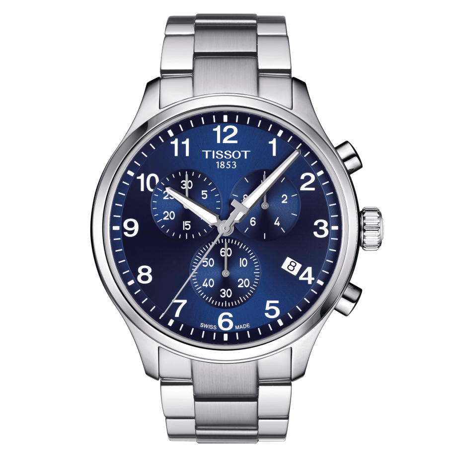 Tissot T116.617.11.047.01 : Chrono XL Classic Stainless Steel / Blue / Bracelet