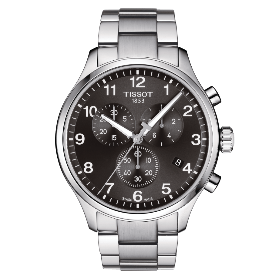 Tissot T116.617.11.057.01 : Chrono XL Classic Stainless Steel / Black / Bracelet