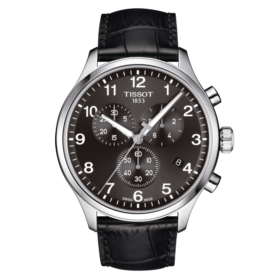 Tissot T116.617.16.057.00 : Chrono XL Classic Stainless Steel / Black / Strap