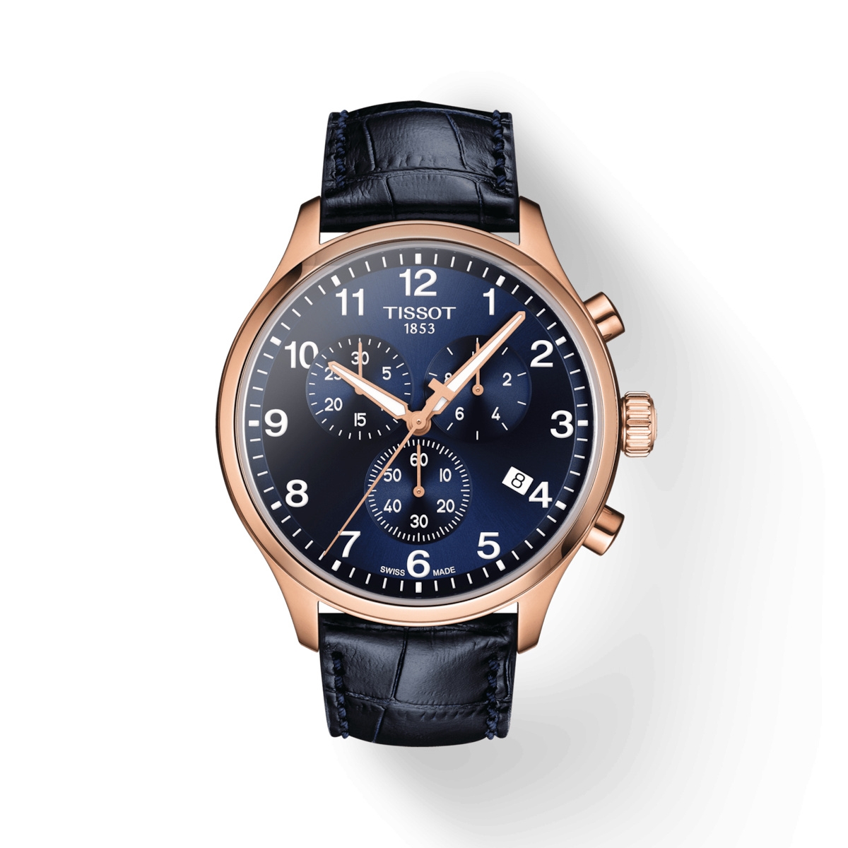 Tissot T116.617.36.042.00 : Chrono XL Classic Rose Gold / Blue