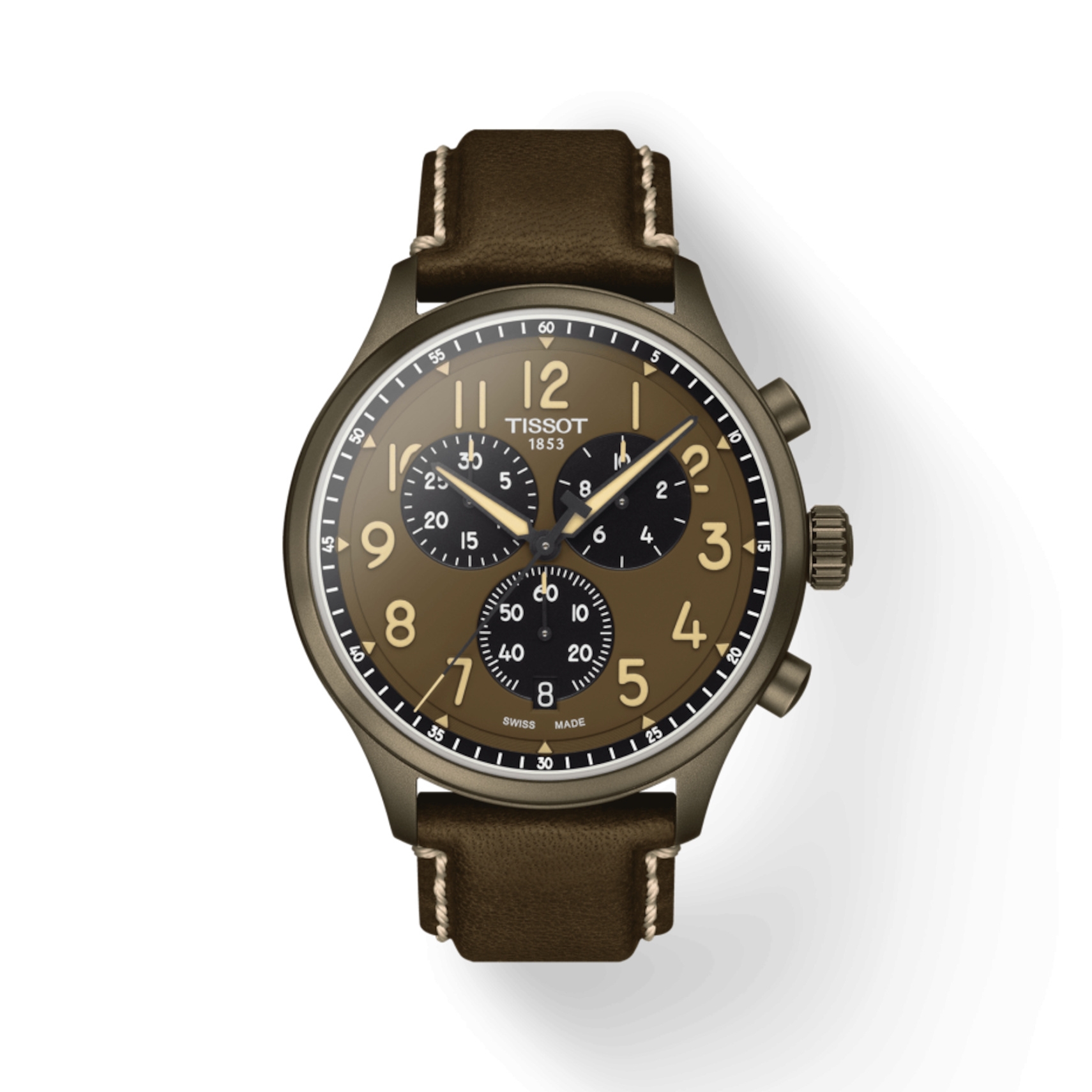 Tissot T116.617.36.092.00 : Chrono XL Khaki PVD / Green