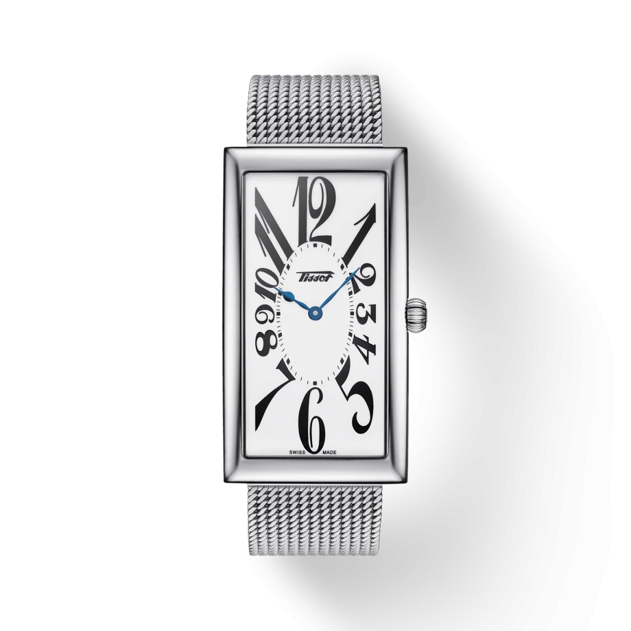 Tissot T117.509.11.012.00 : Heritage Banana Stainless Steel / White / Japan