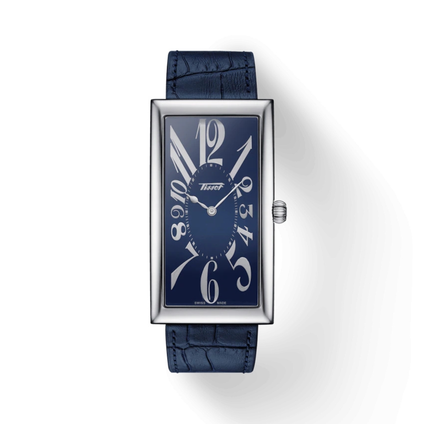 Tissot T117.509.16.042.00 : Banana Stainless Steel / Blue