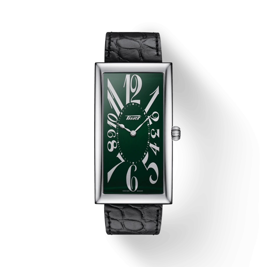 Tissot T117.509.16.092.00 : Heritage Banana Stainless Steel / Green / Japan