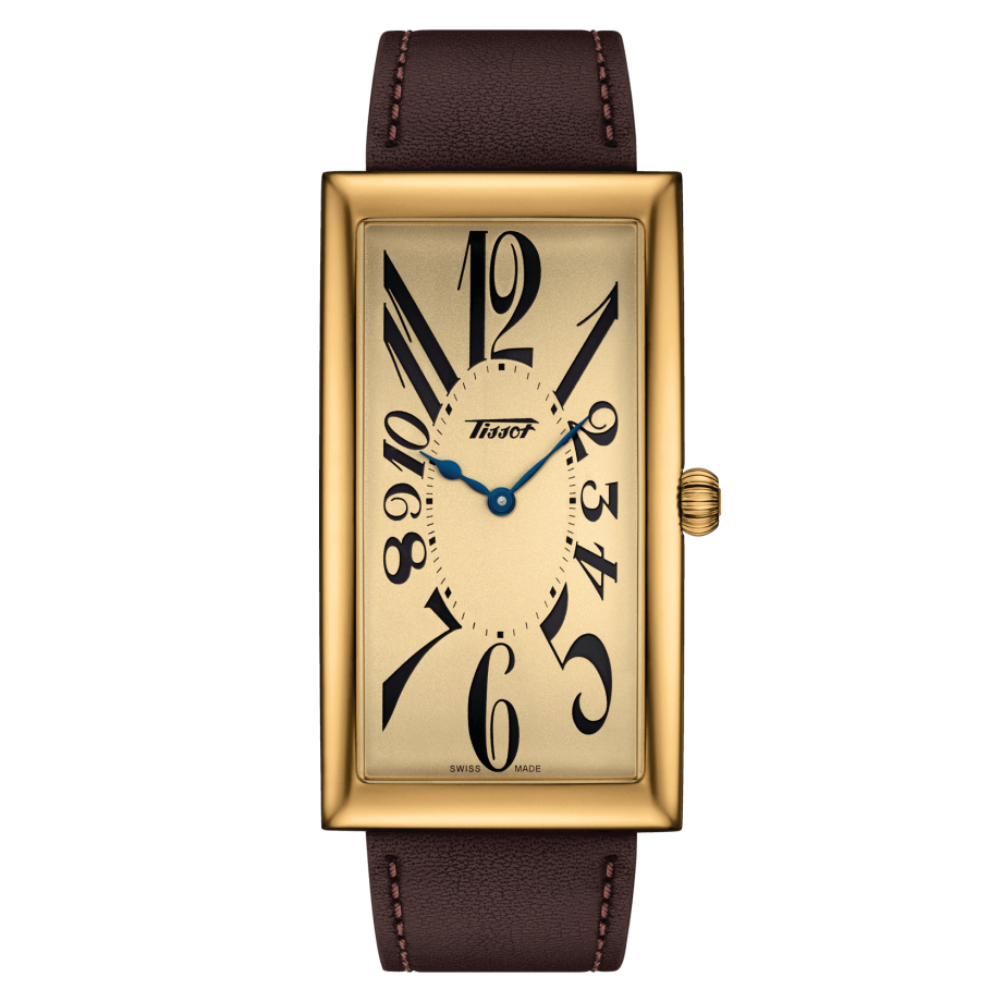 Tissot T117.509.36.022.00 : Banana Centenary Edition Yellow Gold PVD / Champagne