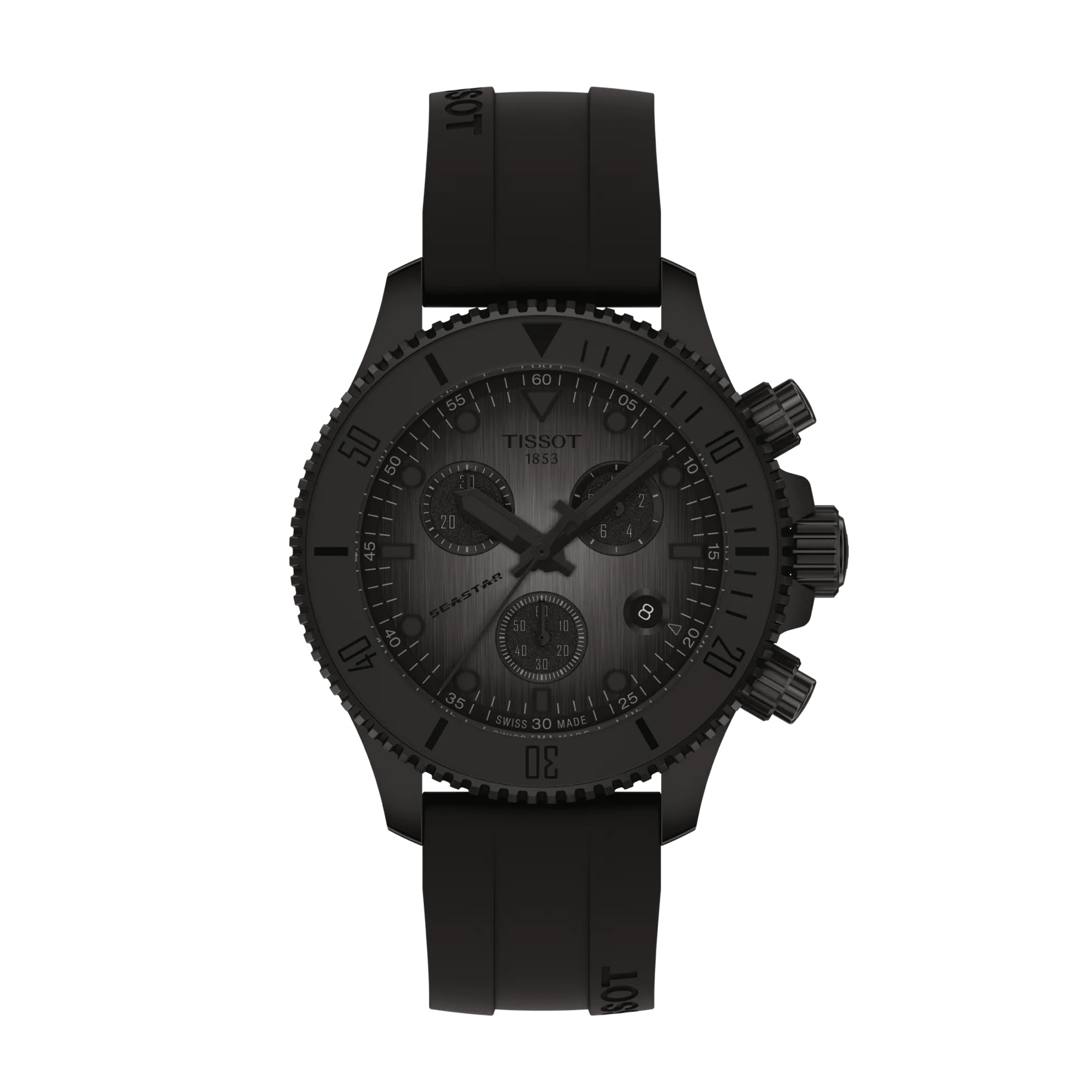 Tissot T120.217.37.061.00 : Seastar 1000 Quartz Chronograph PVD / Black
