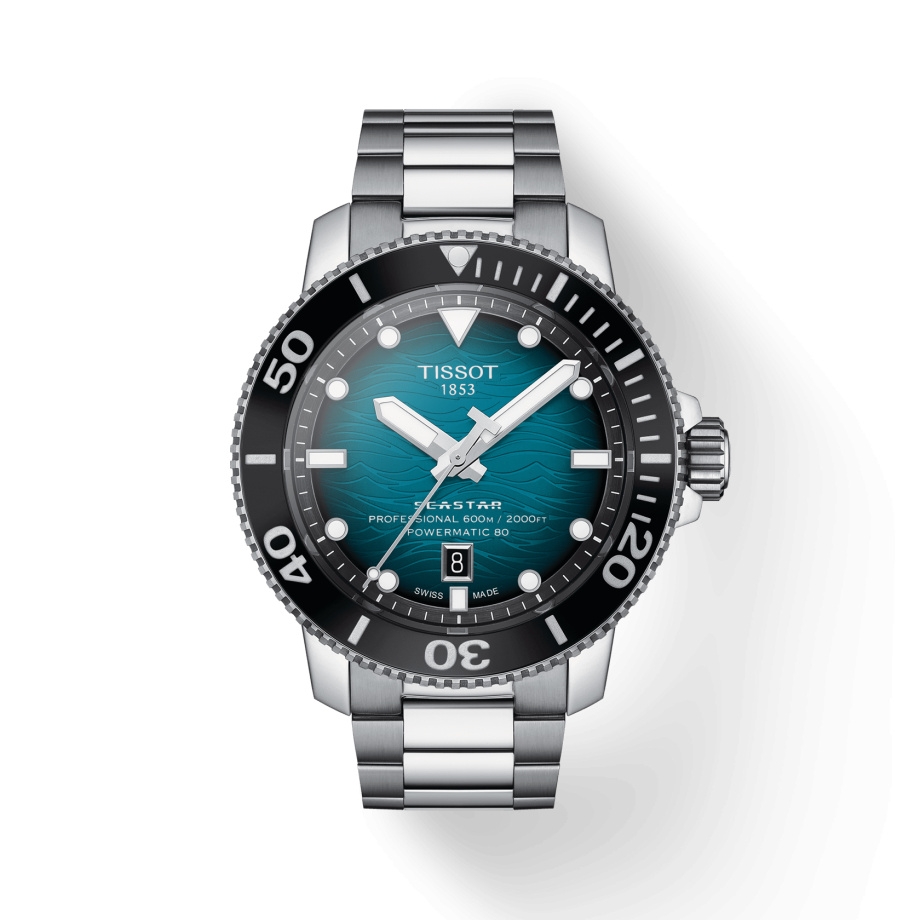 Tissot T120.607.11.041.00 : Seastar 2000 Professional Stainless Steel / Blue / Bracelet