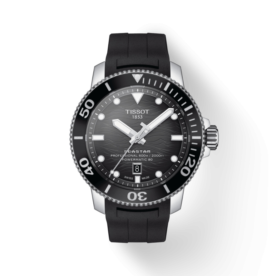 Tissot T120.607.17.441.00 : Seastar 2000 Professional Stainless Steel / Grey / Rubber