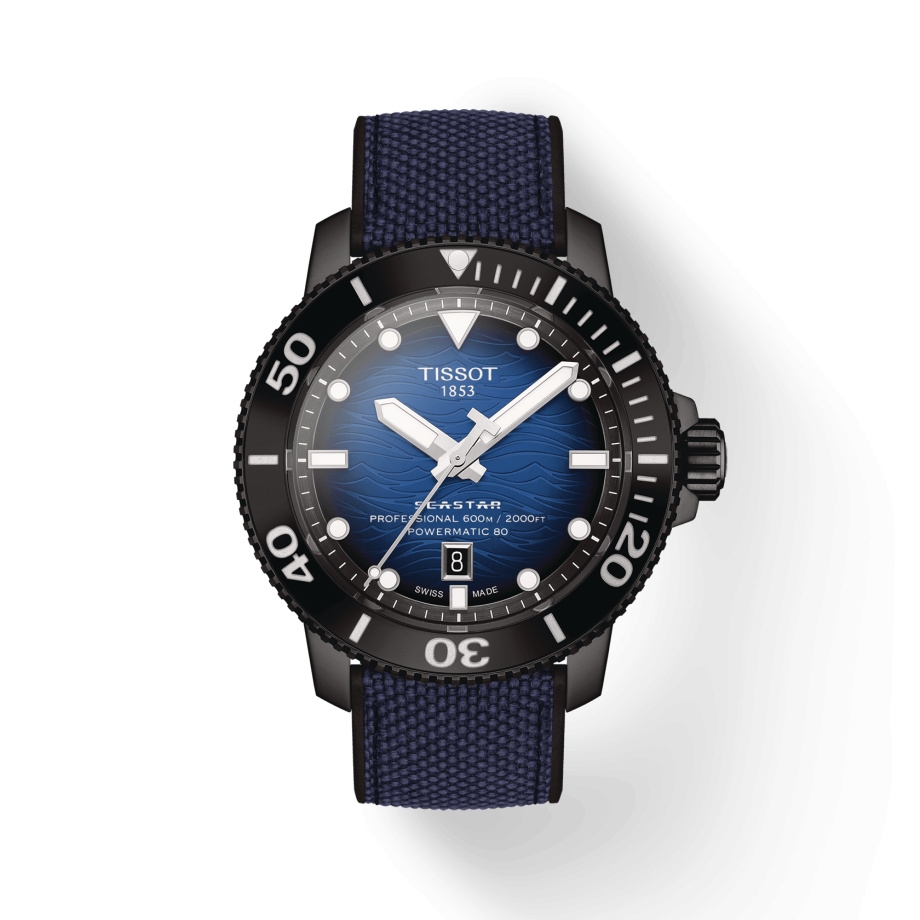 Tissot T120.607.37.041.00 : Seastar 2000 Professional PVD / Blue / Rubber