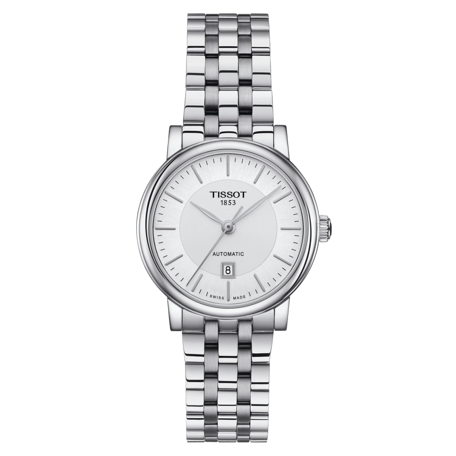 Tissot T122.207.11.031.00 : Carson Premium Automatic 30 Stainless Steel / Silver / Bracelet