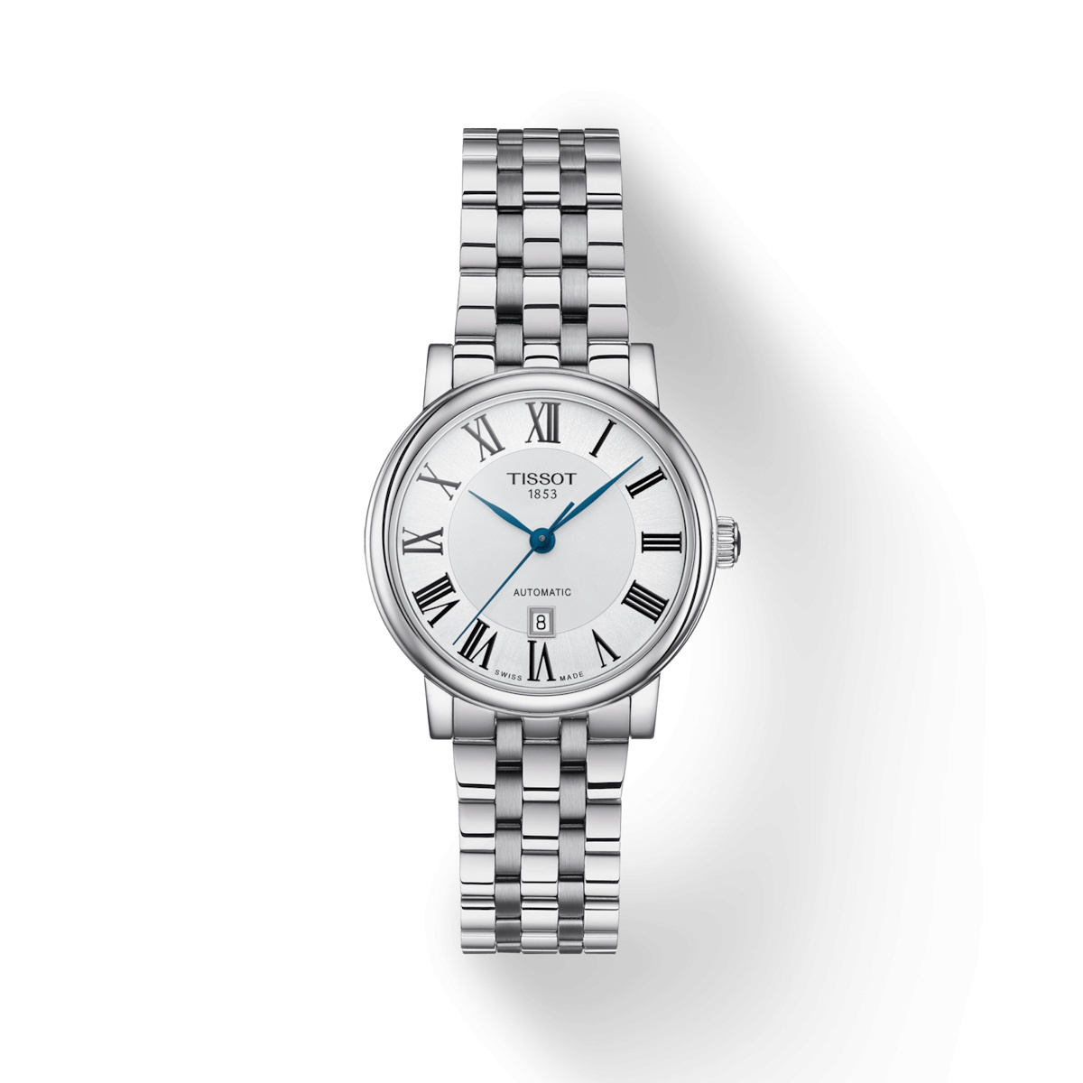 Tissot T122.207.11.033.00 : Carson Premium Automatic 30 Stainless Steel / Silver / Bracelet