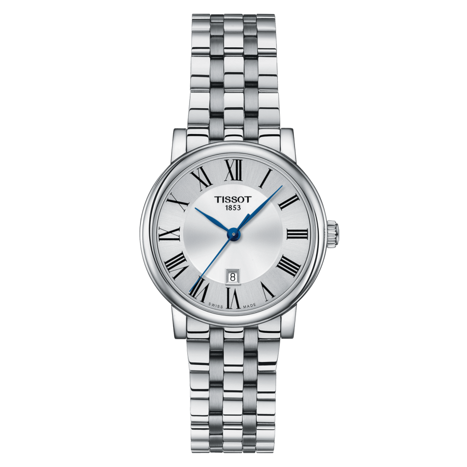 Tissot T122.210.11.033.00 : Carson Premium Quartz 30 Stainless Steel / Silver / Bracelet